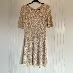 Mikarose White Floral Dress